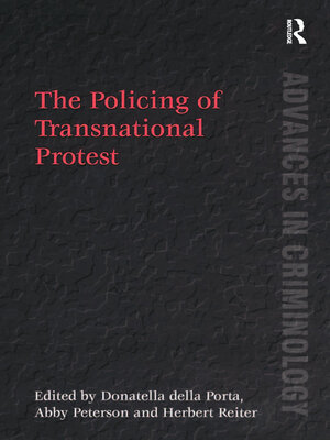 cover image of The Policing of Transnational Protest